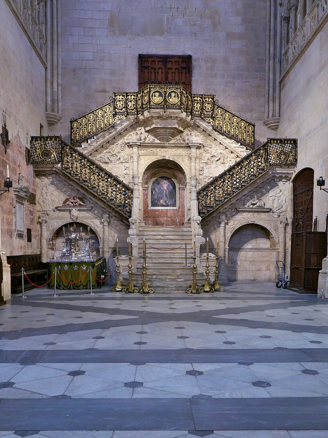 Escalera Dorada de la Catedral de Burgos, de Diego de Siloé