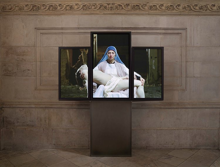 Bill Viola, Mary, tríptico de vídeo