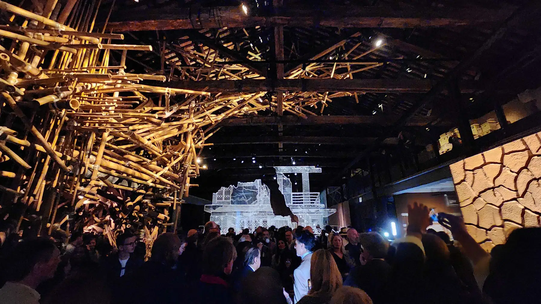 Pabellón de la India, arquitectura de bambú, 61ª Bienal de Venecia 2026